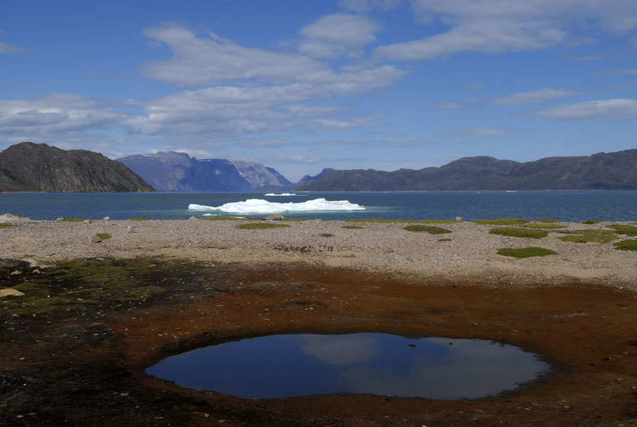 Nunavut, cabane au fond du fjord